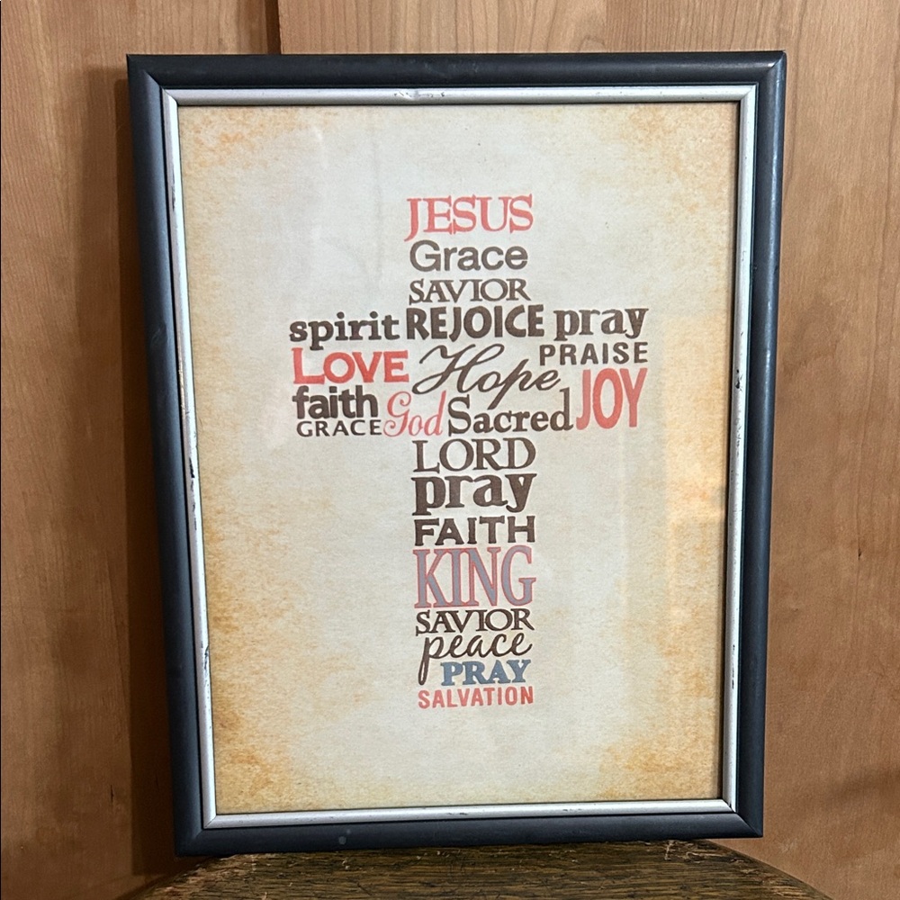 Source Unknown Inspirational Word Art Print - Black, Red, Brown